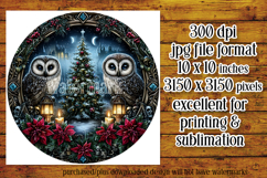 Gothic Wind Spinner, Christmas Wind Spinner, Owl Spinner, 17 Product Image 2