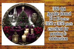 Gothic Wind Spinner, Christmas Wind Spinner, Owl Spinner, d4 Product Image 2