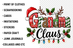 Christmas Grandma Claus Png Product Image 3