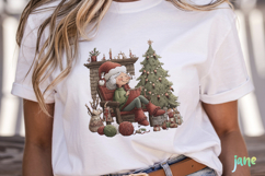 Christmas Grandma Clipart Product Image 2