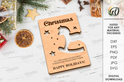 Christmas Greeting Cards Bundle Laser Cut. Christmas SVG Product Image 7