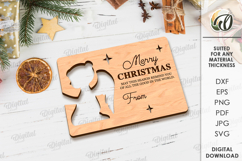 Christmas Greeting Cards Bundle Laser Cut. Christmas SVG Product Image 11