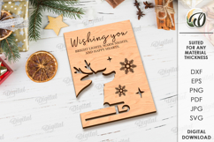 Christmas Greeting Cards Bundle Laser Cut. Christmas SVG Product Image 12
