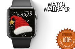 Santa Hat Wallpaper | Watch Wallpaper Product Image 1