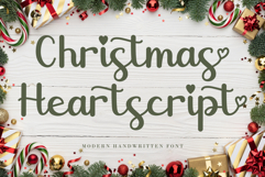 Christmas Heartscript Product Image 1