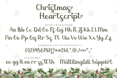 Christmas Heartscript Product Image 8