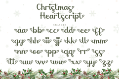 Christmas Heartscript Product Image 9