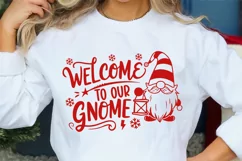 Welcome to Our Gnome SVG PNG | Funny Christmas Gnome SVG Product Image 5