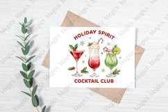 Christmas Holiday Cocktail PNG Product Image 3