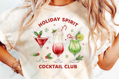 Christmas Holiday Cocktail PNG Product Image 4