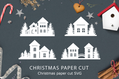 Christmas Window Display / Christmas Window decal SVG Product Image 1