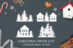 Bundle Christmas Window decal SVG / Christmas Window Display Product Image 3