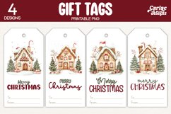 christmas home gift tags