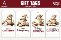 christmas hot drinks gift tags