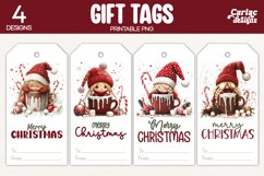 christmas hot drinks gift tags