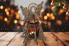 Christmas Angel Lantern - Nativity Candle Holder Design Product Image 9