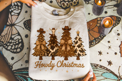 Howdy Christmas PNG, Merry Christmas PNG, Christmas Tree PNG Product Image 4