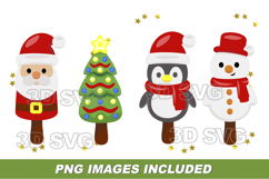 Christmas ice cream Elements 3D SVG and Clipart Product Image 4