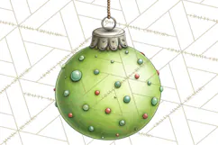 Christmas Icons Clipart PNG, Festive Holiday Clip Art Product Image 5