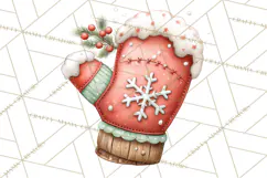 Christmas Icons Clipart PNG, Festive Holiday Clip Art Product Image 3