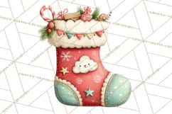Christmas Icons Clipart PNG, Festive Holiday Clip Art Product Image 4
