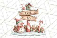 Christmas Icons Clipart PNG, Festive Holiday Clip Art Product Image 4
