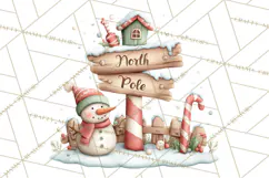 Christmas Icons Clipart PNG, Festive Holiday Clip Art Product Image 4
