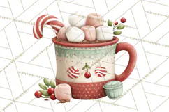Christmas Icons Clipart PNG, Festive Holiday Clip Art Product Image 2
