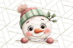 Christmas Icons Clipart PNG, Festive Holiday Clip Art Product Image 3