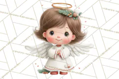 Christmas Icons Clipart PNG, Festive Holiday Clip Art Product Image 2