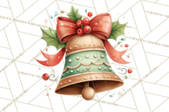 Christmas Icons Clipart PNG, Festive Holiday Clip Art Product Image 3
