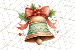 Christmas Icons Clipart PNG, Festive Holiday Clip Art Product Image 3