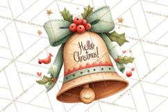 Christmas Icons Clipart PNG, Festive Holiday Clip Art Product Image 5