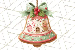 Christmas Icons Clipart PNG, Festive Holiday Clip Art Product Image 4