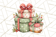 Christmas Icons Clipart PNG, Festive Holiday Clip Art Product Image 2