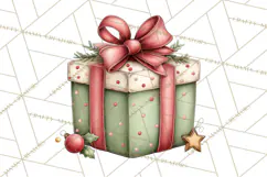 Christmas Icons Clipart PNG, Festive Holiday Clip Art Product Image 3