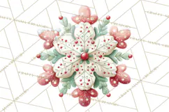 Christmas Icons Clipart PNG, Festive Holiday Clip Art Product Image 4