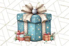 Christmas Icons Clipart PNG, Festive Holiday Clip Art Product Image 5