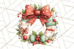 Christmas Icons Clipart PNG, Festive Holiday Clip Art Product Image 3