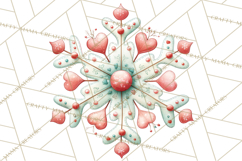 Christmas Icons Clipart PNG, Festive Holiday Clip Art Product Image 5