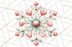 Christmas Icons Clipart PNG, Festive Holiday Clip Art Product Image 5