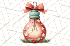Christmas Icons Clipart PNG, Festive Holiday Clip Art Product Image 2
