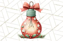 Christmas Icons Clipart PNG, Festive Holiday Clip Art Product Image 2