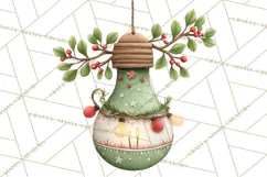 Christmas Icons Clipart PNG, Festive Holiday Clip Art Product Image 3