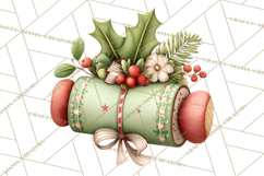 Christmas Icons Clipart PNG, Festive Holiday Clip Art Product Image 2