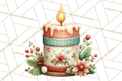 Christmas Icons Clipart PNG, Festive Holiday Clip Art Product Image 3