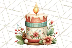 Christmas Icons Clipart PNG, Festive Holiday Clip Art Product Image 3