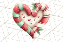 Christmas Icons Clipart PNG, Festive Holiday Clip Art Product Image 2