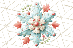 Christmas Icons Clipart PNG, Festive Holiday Clip Art Product Image 2