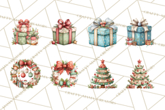 Christmas Icons Clipart PNG, Festive Holiday Clip Art Product Image 7